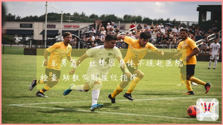 广东男篮：杜锋因身体不适赴医院检查 助教临时接任指挥